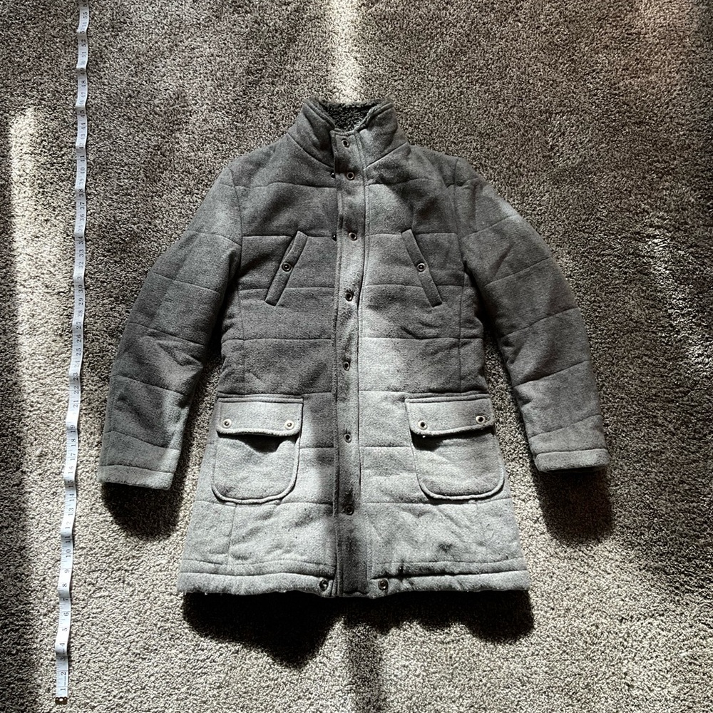 Pazzo Gray Quilted Coat